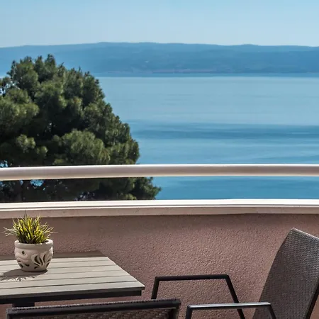 Apartment Big Modern Two - Bedroom With Sea View And Balcony - *
